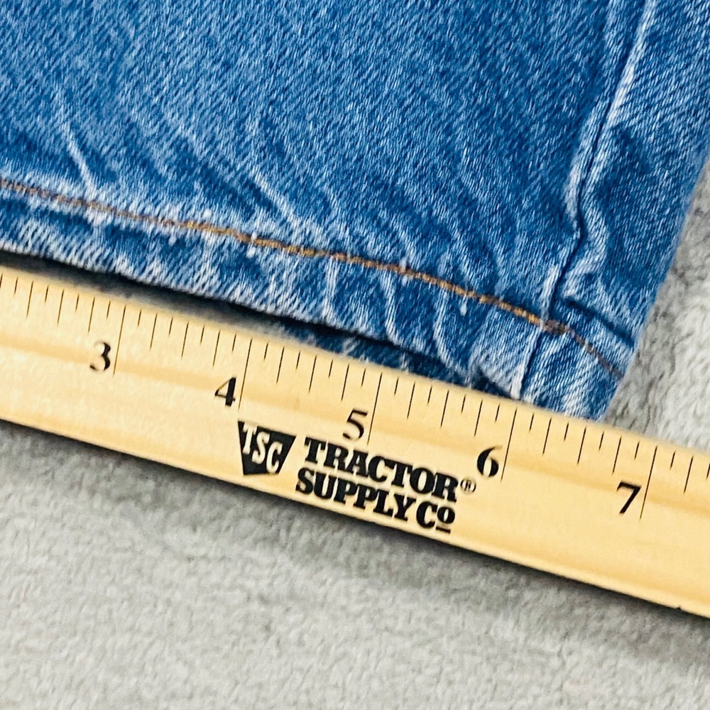 Vintage Chic Tapered Leg Jeans Womens 22W Blue Vintage High Rise Made in USA - Picture 10 of 16